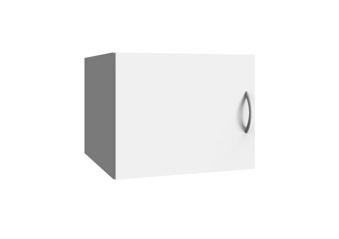Aufsatzschrank >MULTIRAUMKONZEPT< (BxH: 50x40 cm) in WEISS - 50x40cm (BxH)