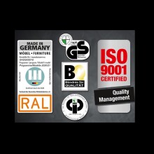 Mehrzweckschrank >MULTIRAUMKONZEP< (BxH: 80x185 cm) in WEISS - 80x185cm (BxH)
