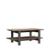 Couchtisch >COFFEE TABLES< (BxHxT: 110x45,5x60 cm) Wolfram Grau/Artisan Eiche
