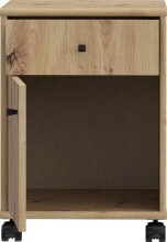 Rollcontainer >TEMPRA2< (BxHxT: 38,6x54,2x42 cm) in Artisan Eiche