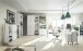 Rollcontainer >Clermont< (BxHxT: 40x56x40 cm) in weiß - 40x56x40cm (BxHxT)