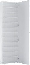 Schuhschrank >SPAZIO< (BxHxT: 60,2x200x18,6 cm) in weiß - 60,2x200x18,6 (BxHxT)