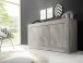 Sideboard >Belinda< (BxHxT: 160x86x43 cm) Holzstruktur Pinie Weiss