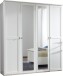Komplettschlafzimmer >CHALET< (BxHxT: 474x210x210 cm) in WEISS