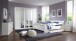 Nachtschrank >CHALET< (BxHxT: 52x58x38 cm) in WEISS - 52x58x38cm (BxHxT)