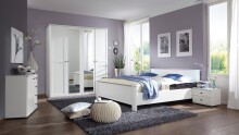 Kombikommode >CHALET< (BxHxT: 81x83x41 cm) in WEISS...