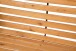 Gartenbank >Bellevue< (BxHxT: 122x80x60 cm) in schwarz/natur - 122x80x60 (BxHxT)