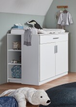 Unterschrank >KIEL< (BxHxT: 35x91x38 cm) in WEISS -...