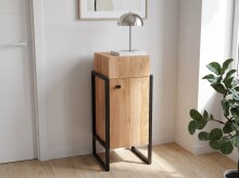 Beistellschrank >Bolzano< (BxHxT: 30x80x30 cm) in...