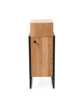 Beistellschrank >Bolzano< (BxHxT: 30x80x30 cm) in Wildeiche - 30x30 (BxT)