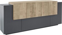 Sideboard >Coro< (BxHxT: 200x86x45 cm) in anthrazit...