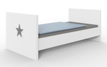 Umbauseiten >ROCKY< (BxHxT: 139x15x2 cm) in WEISS +...