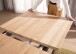 Esstisch >TI-0595< (BxHxT: 160x75x90 cm) in natur geölt - 160x75x90 (BxHxT)