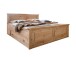 Bett >SZ-0079< (BxHxT: 192x98x209 cm) Kiefer eichefarbig - 192x98x209 (BxHxT)