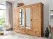 Schlafzimmer-Set >SZ-0079< in eiche aus Kiefernholz geölt und gebeizt
