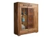 Highboard >WZ-0315< (BxHxT: 103x135x40 cm) in natur geölt - 103x135x40 (BxHxT)