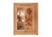 Highboard >WZ-0315< (BxHxT: 103x135x40 cm) in natur geölt - 103x135x40 (BxHxT)