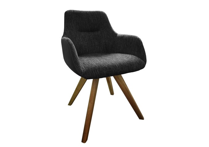 Stuhl >ST-0642< (BxHxT: 55x87x50 cm) in Berry / Zeppelin - 55x87x50 (BxHxT)