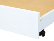 Bettschubkasten >Umea< (BxHxT: 199x22x94 cm) in Weiss - 199x22x94 (BxHxT)