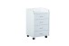 Rollcontainer >Pronti< (BxHxT: 40x65x36 cm) in weiß - 40x65x36 (BxHxT)