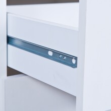 Kommode >WESTPHALEN< (BxHxT: 41x71x40 cm) in Weiss - 41x71x40 (BxHxT)