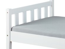 Einzelbett >Vilmar< (BxHxT: 210x70x98 cm) in Weiss - 210x70x98 (BxHxT)