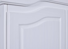 Kleiderschrank >Hedda< (BxHxT 104 x 180 x 56 cm) in Weiss - 104x180x56 (BxHxT)