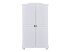 Kleiderschrank >Hedda< (BxHxT 104 x 180 x 56 cm) in Weiss - 104x180x56 (BxHxT)