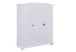 Kleiderschrank >Bastian< (BxHxT 150 x 180 x 56 cm) in Weiss - 150x180x56 (BxHxT)