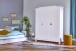 Kleiderschrank >Bastian< (BxHxT 150 x 180 x 56 cm) in Weiss - 150x180x56 (BxHxT)