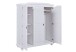 Kleiderschrank >Bastian< (BxHxT 150 x 180 x 56 cm) in Weiss - 150x180x56 (BxHxT)