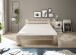 Bett >Cannes< in Eiche San Remo hell - 145x71x204cm (BxHxT)