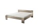 Bett >Cannes< in Eiche San Remo hell - 185x71x204cm (BxHxT)