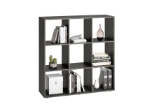Raumteiler >Lobo< in Matera Nachbildung aus MDF - 104,5x108,5x33cm (BxHxT)