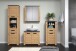 Badkommode >Follow< in Artisan Eiche Melamin - 53x118x35 (BxHxT)
