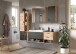 Midischrank >Grado< in nox oak - 48x144x35cm (BxHxT)