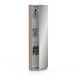 Schuhschrank >Goswin< in Sonoma Eiche - 50x180,5x20cm (BxHxT)