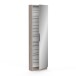 Schuhschrank >Goswin< in Sonoma Eiche - 50x180,5x20cm (BxHxT)
