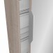 Schuhschrank >Goswin< in Sonoma Eiche - 50x180,5x20cm (BxHxT)