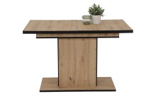 Esstisch >Ariana< in Artisan Eiche aus Holzwerkstoff - 120x76x80cm (BxHxT)