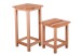 Blumenständer >MARCO< in Kernbuche aus Massivholz - 30x60x30cm (BxHxT)