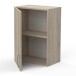 Wandhängeschrank >Paprika< in SONOMA EICHE/BETON     - 50x70x30cm (BxHxT)