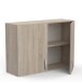 Wandhängeschrank >Paprika< in SONOMA EICHE/BETON     - 100x70x30cm (BxHxT)