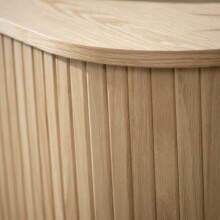 Highboard >Nerja< in Eiche furniert - 100x118x45 (BxHxT)
