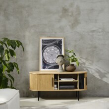 TV-Schrank >Nerja< in Eiche furniert - 120x56x40 (BxHxT)