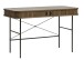 Schreibtisch >Nerja< in Eiche braun furniert - 120x75x60 (BxHxT)