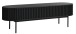 TV-Schrank >Salou< in Schwarz Lackiert - 160x48x45 (BxHxT)