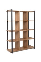 Wohnzimmer-Set >Arvada< (3 teilig) in Artisan Eiche / Anthrazit aus MDF