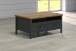 Couchtisch >Stanton< in Tannengrün / Eiche - 101x45x60cm (BxHxT)