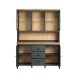 Buffet >Stanton< in Tannengrün / Eiche - 146x198x45cm (BxHxT)